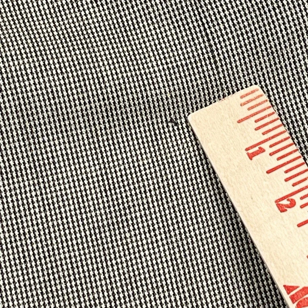 Vintage Oak Creek Sport Coat Mens 44R Beige Wool Houndstooth‎ Blazer USA MADE